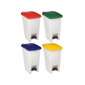 Poubelles en plastique mobile avec Pédale